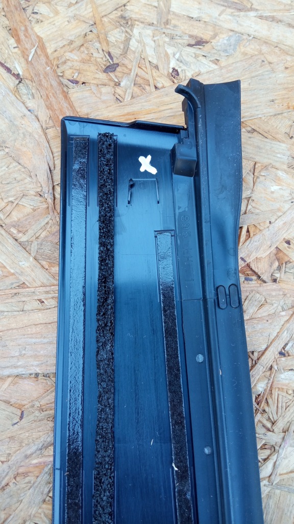 фото №4, Toyota corolla cross молдинг дверь левый задняя