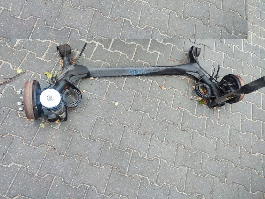 фото №1, Chevrolet spark m300 2011 os задняя задняя ось zawiezenie балка задние
