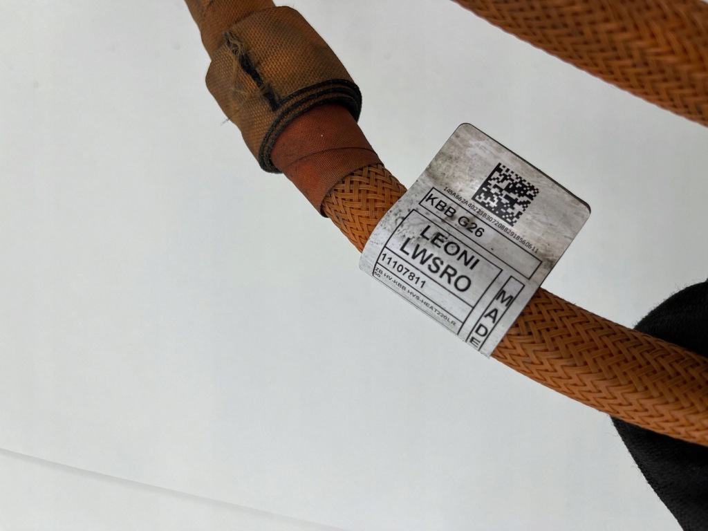 Bmw i4 g26 шланг wysokiego напряжения зарядки 5a662a4 с Разборки