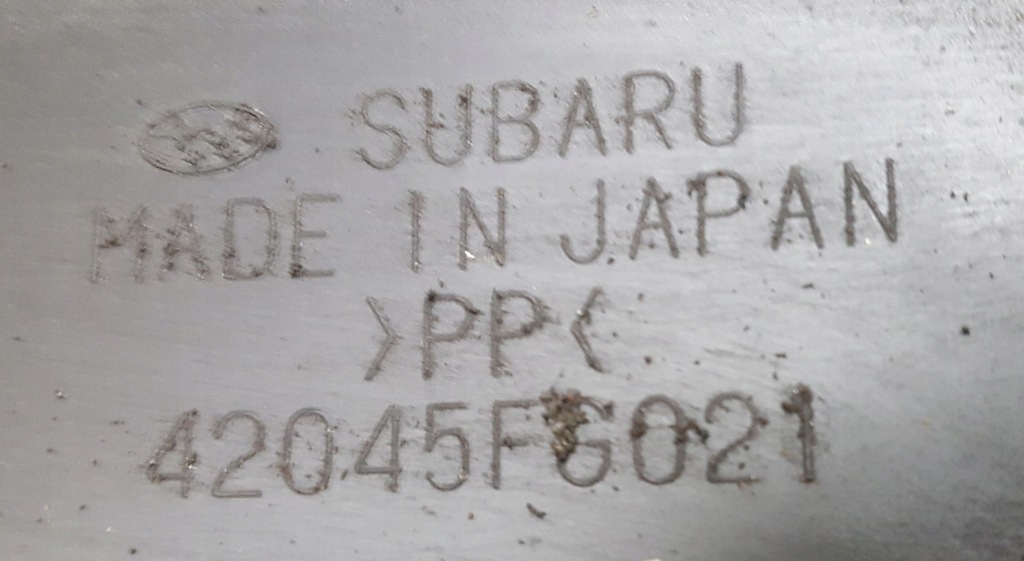 фото №6, Subaru forester 3 iii sh 08-11 2.0 дизель захист шасі задня права задня