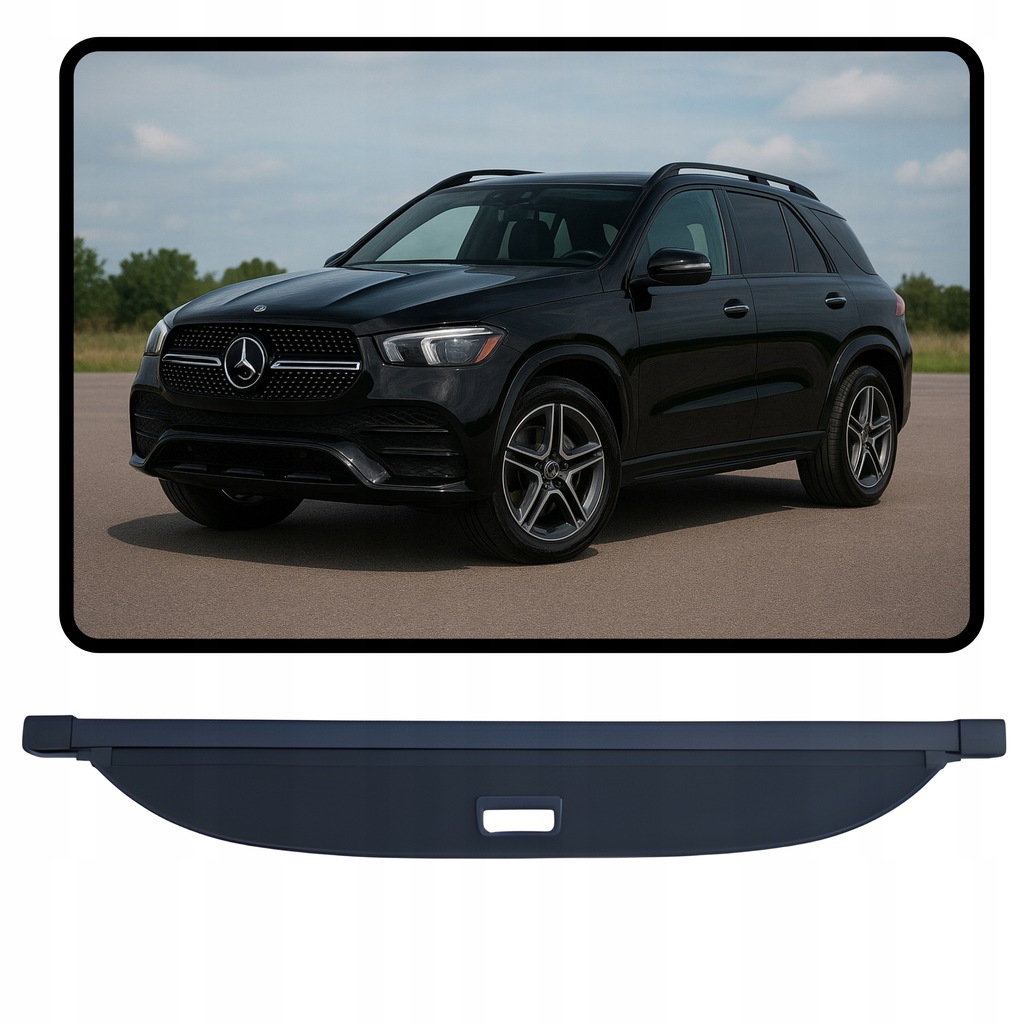 фото №1, Шторка багажника задняя mercedes gle w167 v167 2019+ nowa czarna