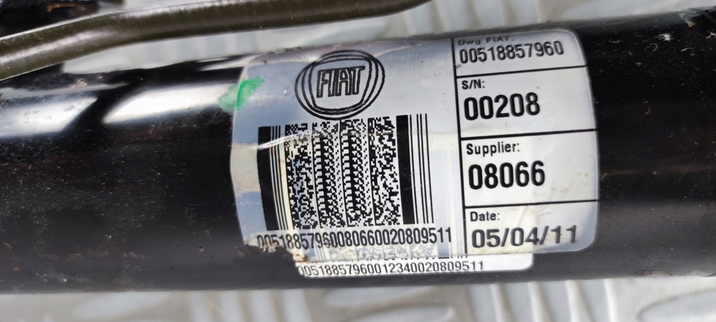 фото №11, 00518857960 рулевая рейка трансмиссия рулевая fiat doblo ii 2 opel combo d