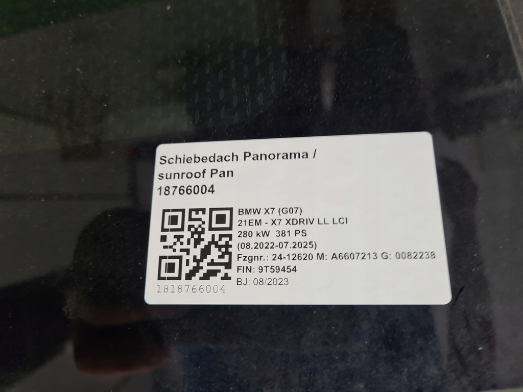 фото №8, Bmw x7 g07 панорама крыша панорамный sky lounge 5a48497