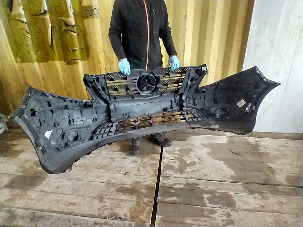 фото №16, Бампер перед mercedes vito w447 kompletny решётка радиатора