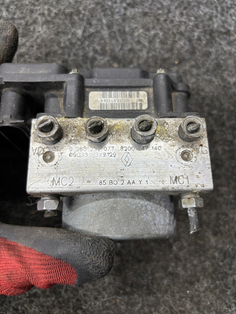 фото №8, Насос abs renault clio iii 0265232077 8200747140