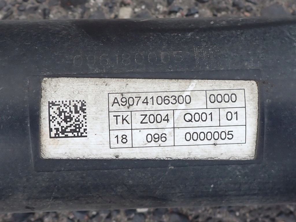 фото №8, Wał приводной org mercedes sprinter 907 910 длинный 2.2d 120kw 18r a9074106300