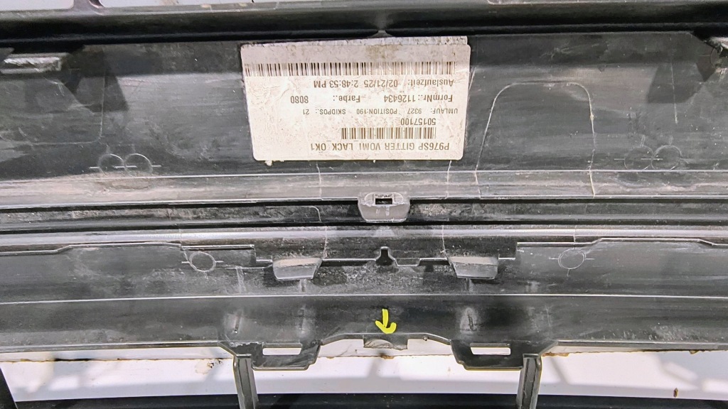 Купить Решётка средняя решётка  бампера перед porsche panamera 3 976 gts