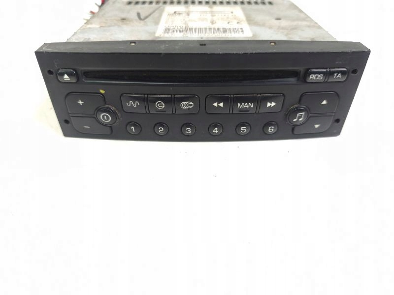 Купить Радио заводской cd peugeot citroen c3 оригинальный номер 96552632xt pu2471a