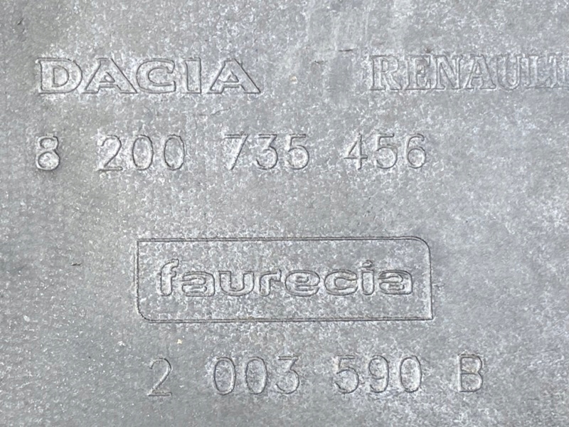 фото №6, Dacia sandero i 1 бампер задняя задний