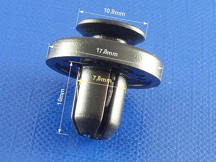 фото №2, 10x штифт подкрылок subaru forester legacy outback xv crosstrek impreza wrx