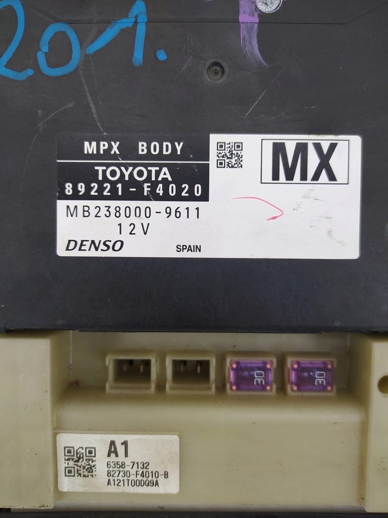 фото №2, Toyota chr ch-r модуль mpx bsi 89221-f4020