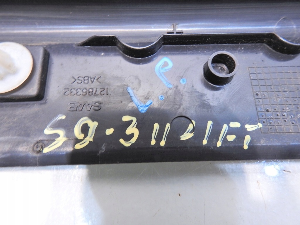 фото №3, Молдинг защита порог левый перед saab 9-3 ii