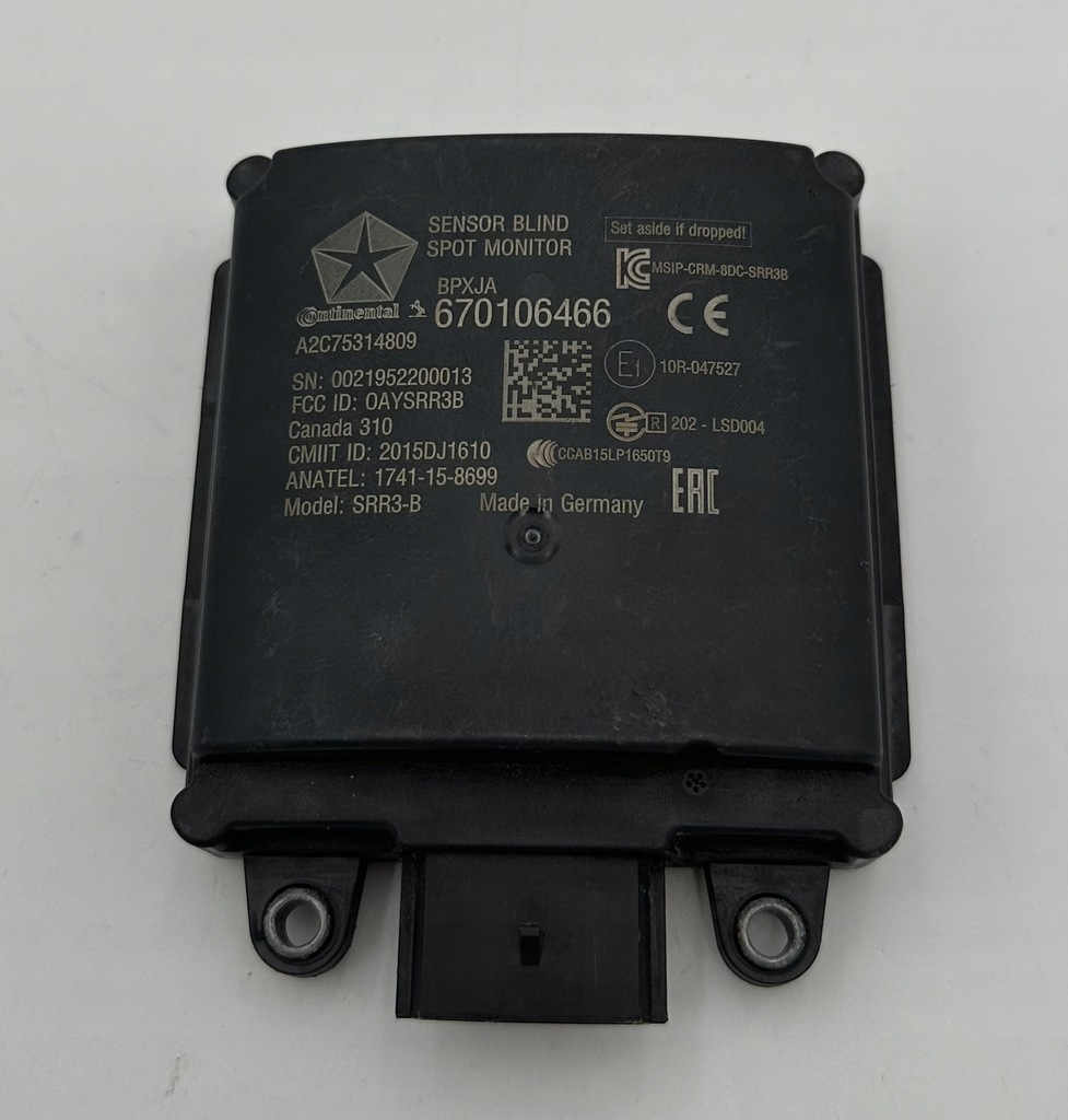 фото №1, Радар датчик maserati 670106466