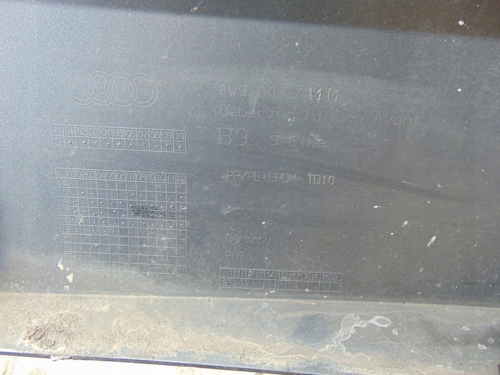 фото №15, Бампер задняя audi a4 b9 kombi s-line pod pdc