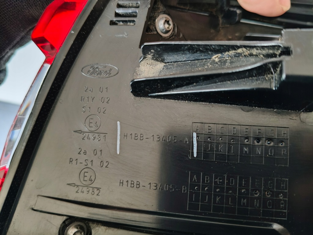 фото №8, Лампа ліва задня ford fiesta mk8 17-