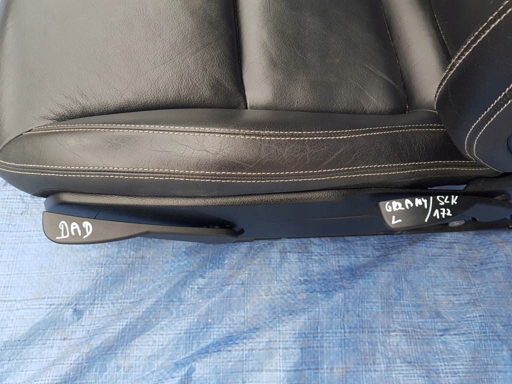 фото №15, Mercedes slk r172 w172 сидіння лівий правий комплект шкіра