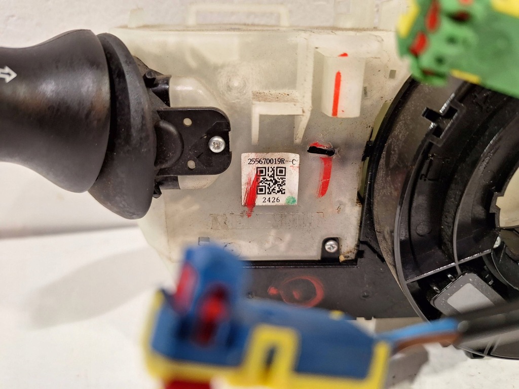 фото №4, Перемикач комбінований стрічка 255670019r renault scenic iii megane iii 09-