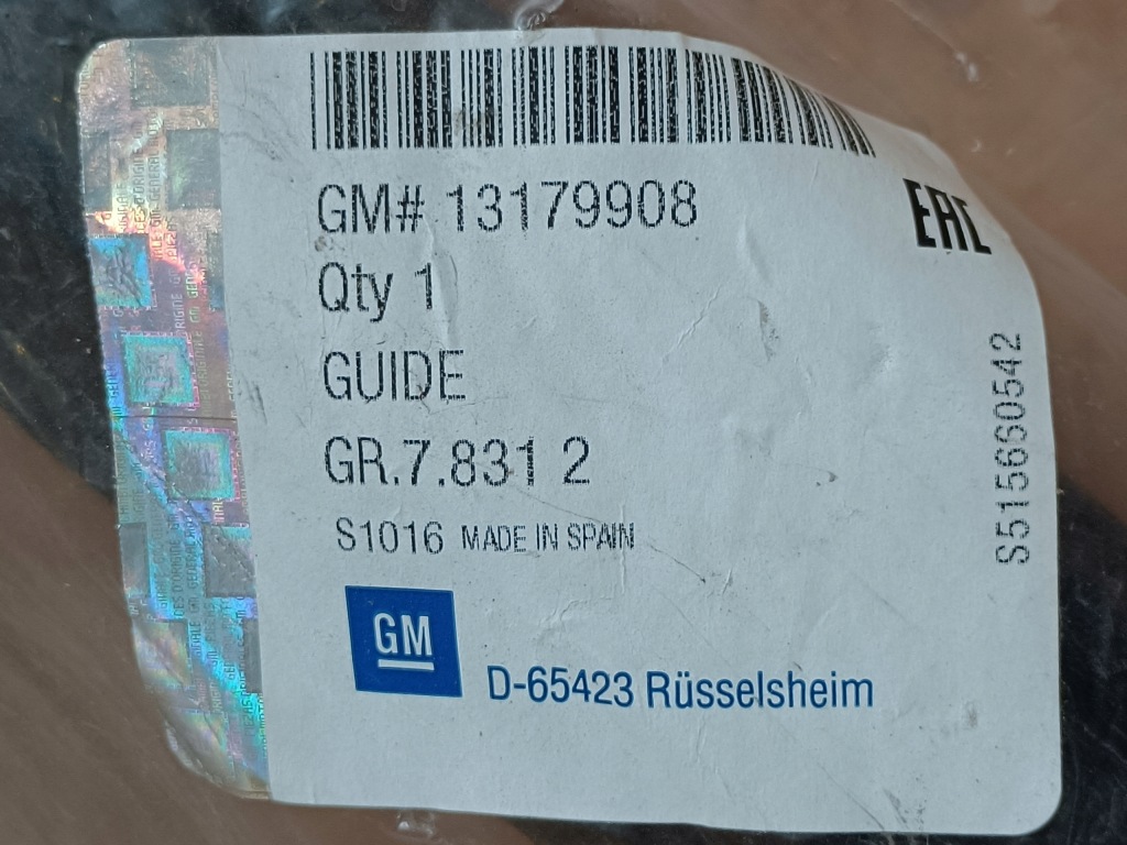 Купить Opel corsa e d направляющая кронштейн бампер задняя 13179908