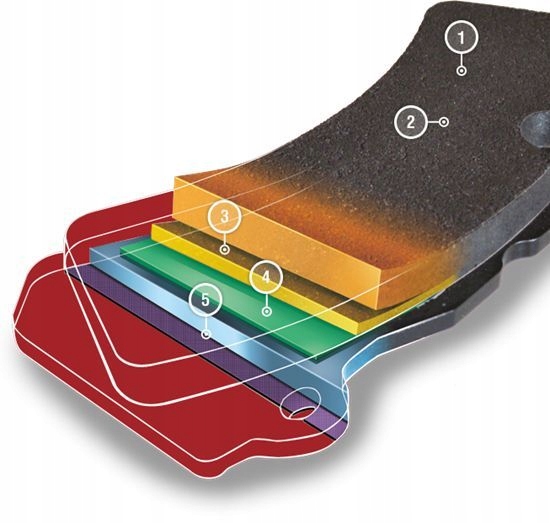 фото №11, Гальмівні колодки гальмівний. ford mondeo 07-14 задня