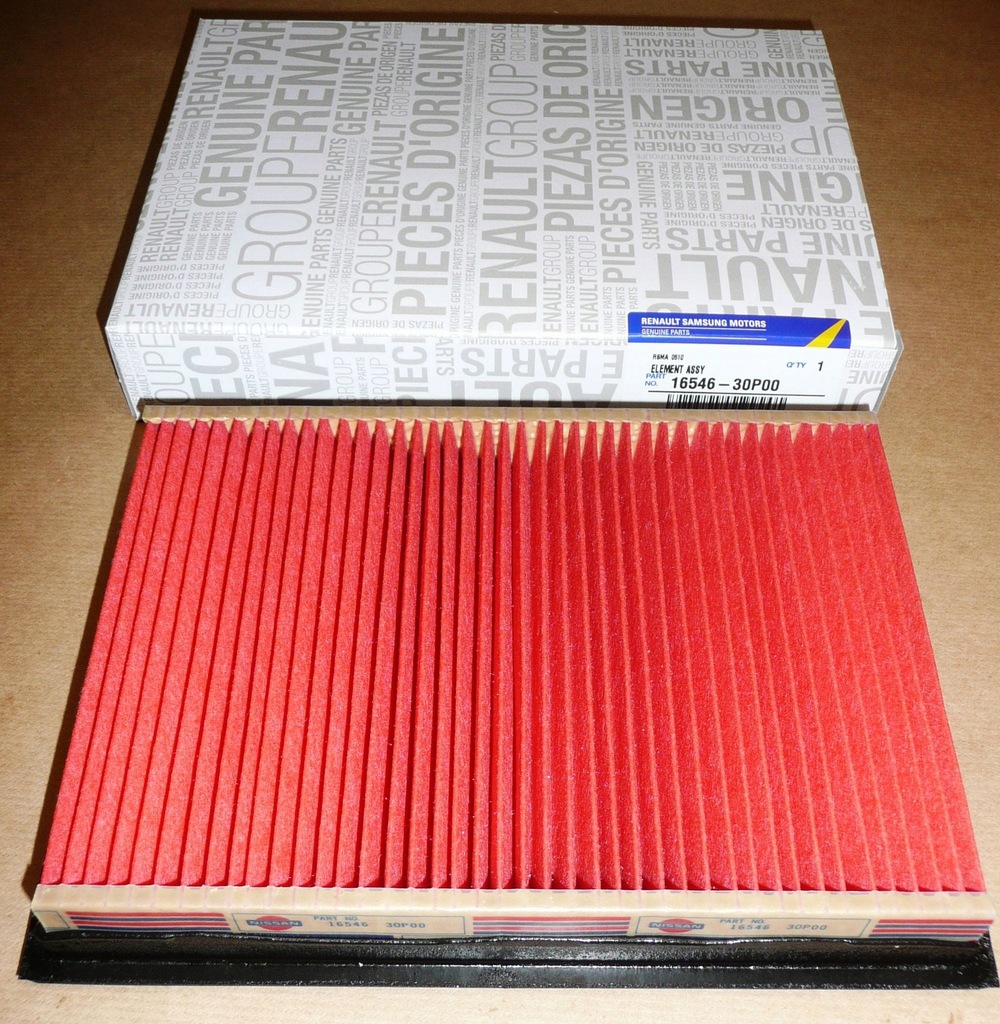 фото №2, Фільтр повітря renault koleos оригінал 1654630p00