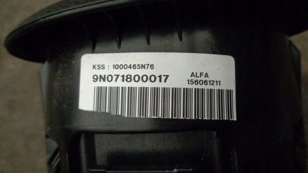 фото №16, Приборная панель консоль приборная панель подушки безопасности датчик alfa romeo 159 czarna