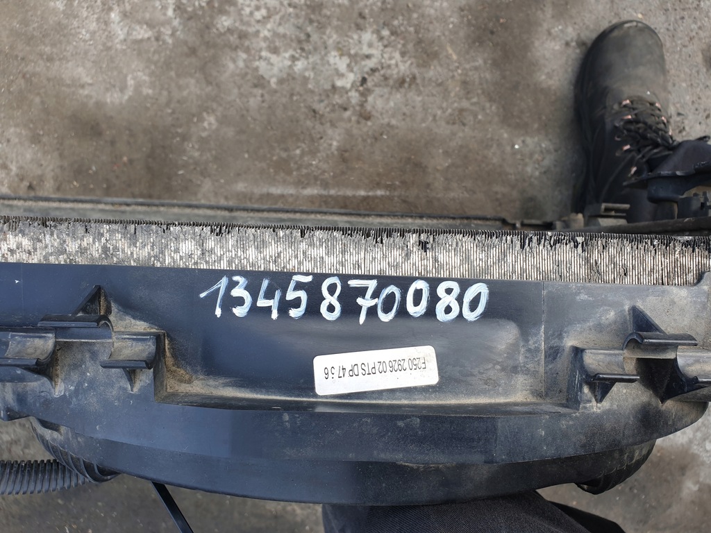 фото №8, Комплект радиатор вентиляторы citroen jumper