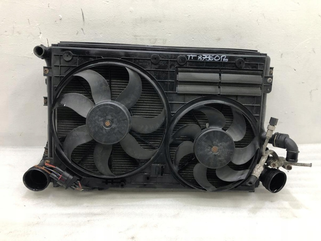 фото №1, Комплект радіатор вентилятори audi tt 8j 2.0tdi