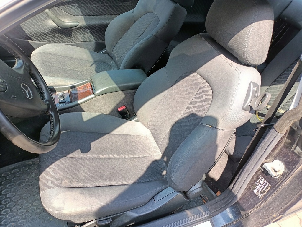 фото №1, Сиденья заднее сиденье обшивки mercedes c208 w208 coupe