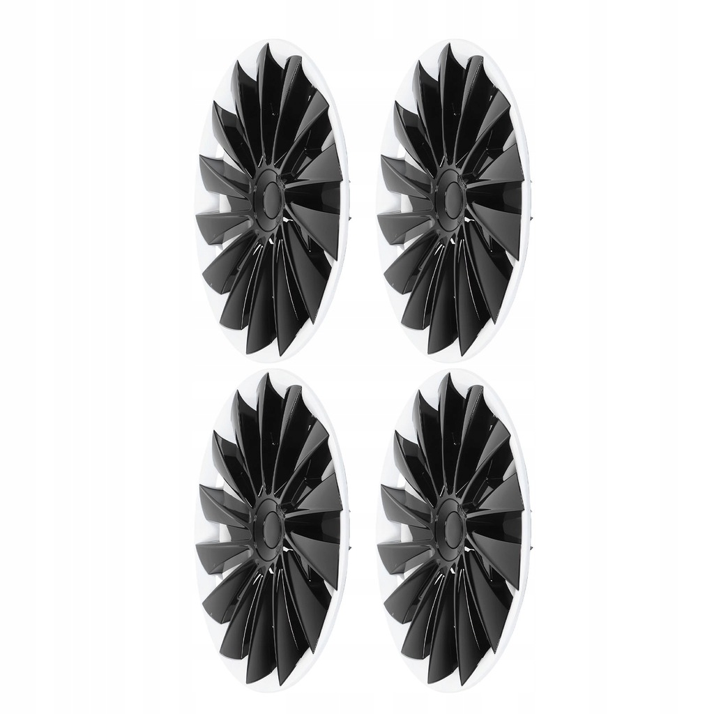 фото №10, 4 szt. ковпак ступиця колеса w стиль турбіни ступиця колеса повна захист обід