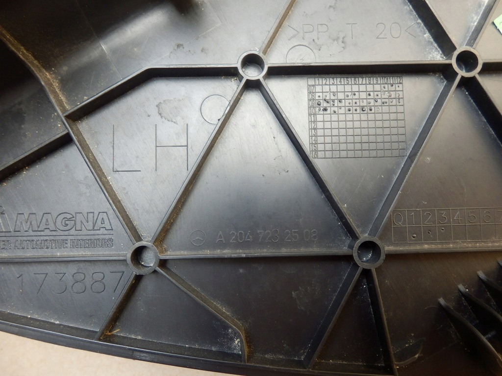 фото №5, Mercedes glk заглушка оббивка обшивка ліва права