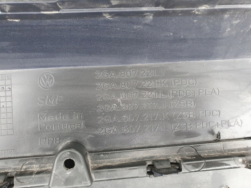 фото №10, Vw t-roc troc 2ga807221j 2ga бампер передній перед