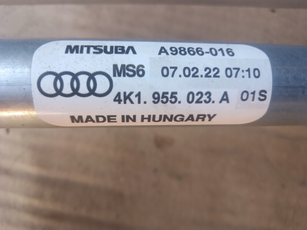 фото №7, Механизм дворник перед audi a6 c8 4k1955023a
