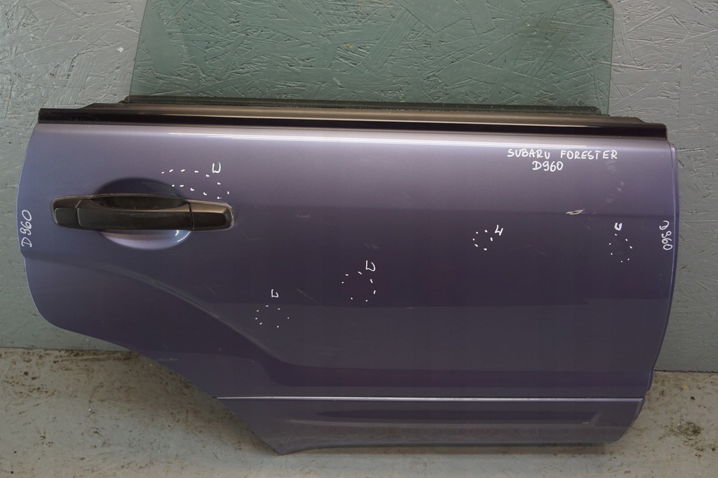 фото №10, Дверь правый задняя subaru forester ii
