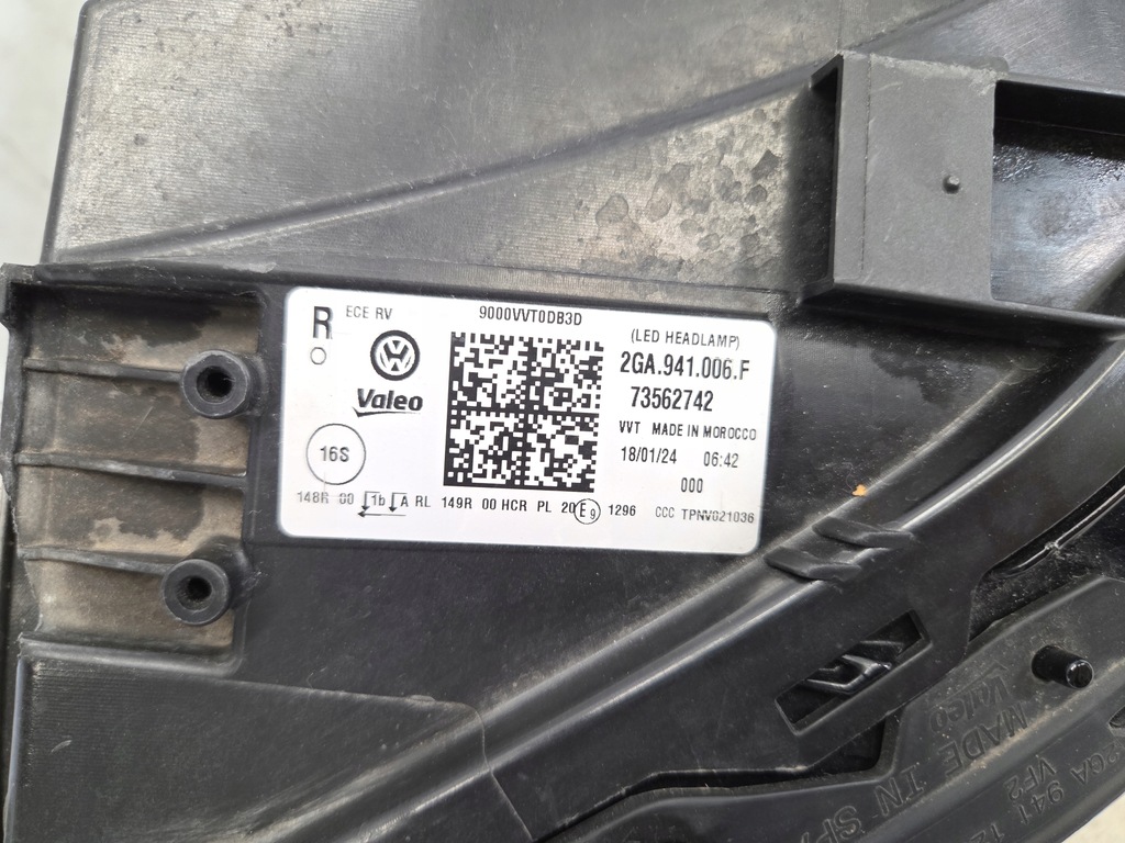 фото №6, Vw t-roc lift лампа перед правая full led оригинал europa