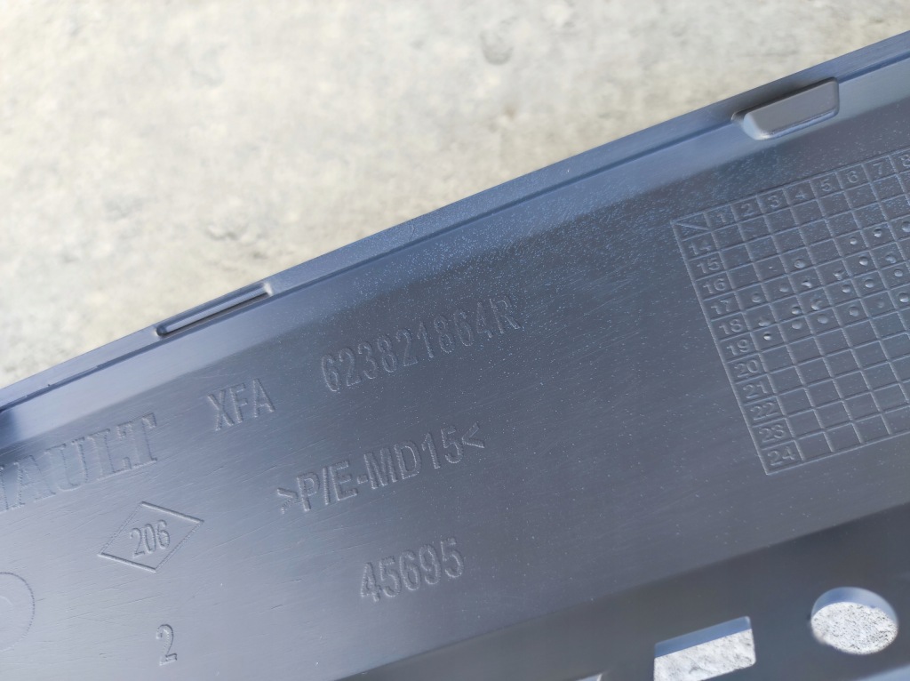 фото №4, Renault scenic iv решётка радиатора решётка радиатора радиатора nowa