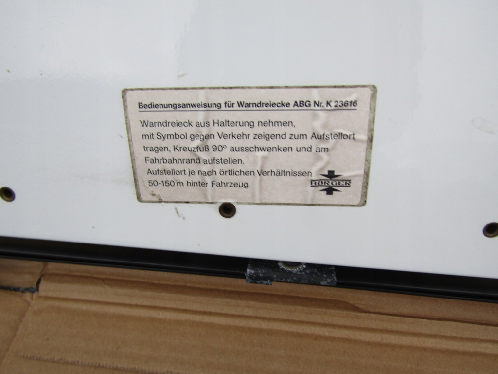 фото №13, +e7 mercedes w124 w201 трикутник попереджувальний sedan coupe