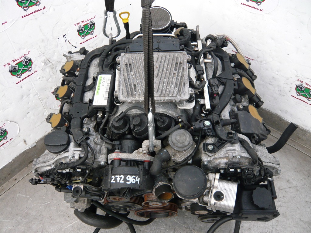 фото №1, Двигатель mercedes w211 3.5 v6 272.964 2006 rok 242tys km