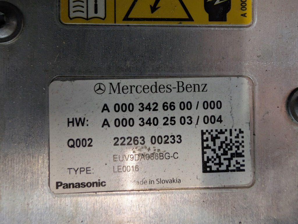 Mercedes блок запалювання напруги модуль a0003426600 в Україні