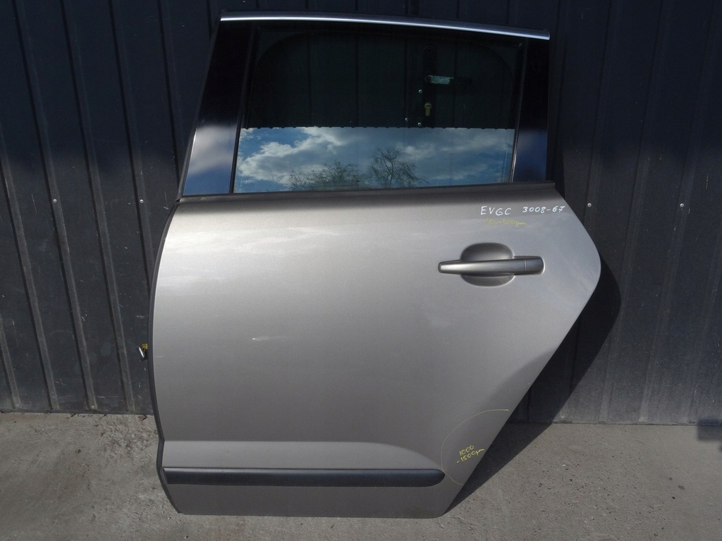 фото №1, Peugeot 3008 дверь левая левый задняя evgc