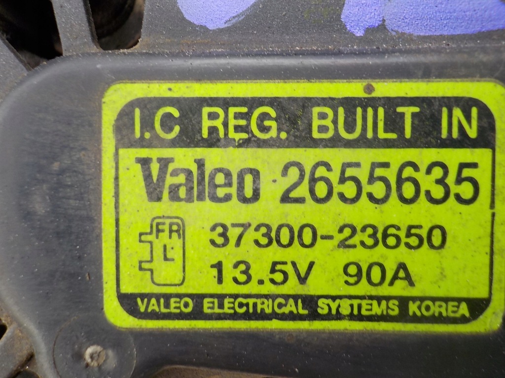 Hyundai tucson sportage 2.0 16v g4gc генератор 37300-23650 Київ