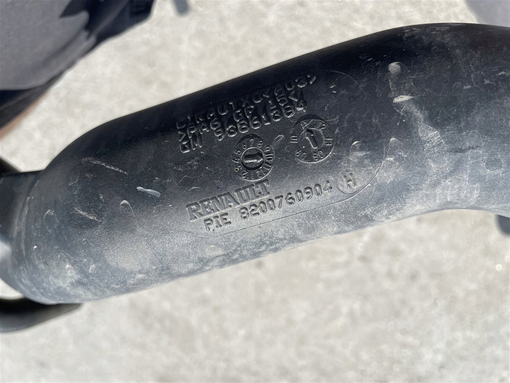 фото №5, Waż труба turbo интеркулер euro 5 2.0 dci renault trafic ii 2 10-13 rok