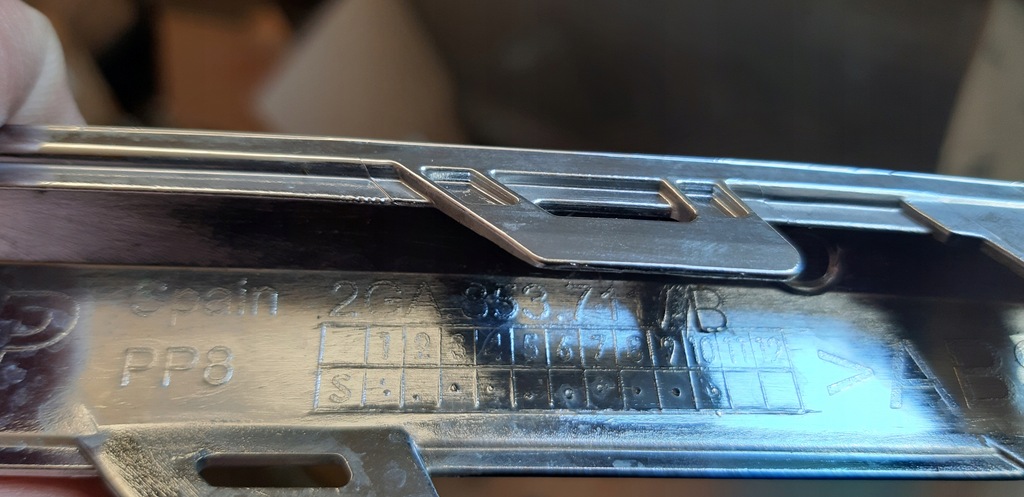 фото №9, Молдинг бампера ліва хром vw t-roc 2ga853711b