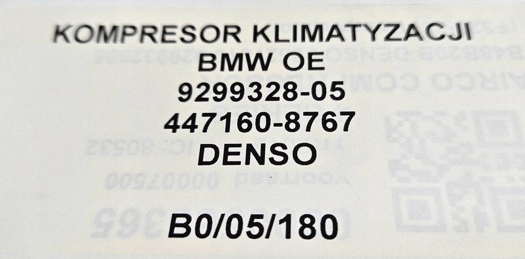 фото №8, Компрессор кондиционера bmw оригинальный номер 9299328-05