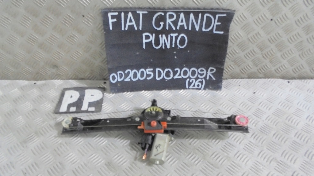 фото №1, Механизм стекло правый перед grande punto 05-09r