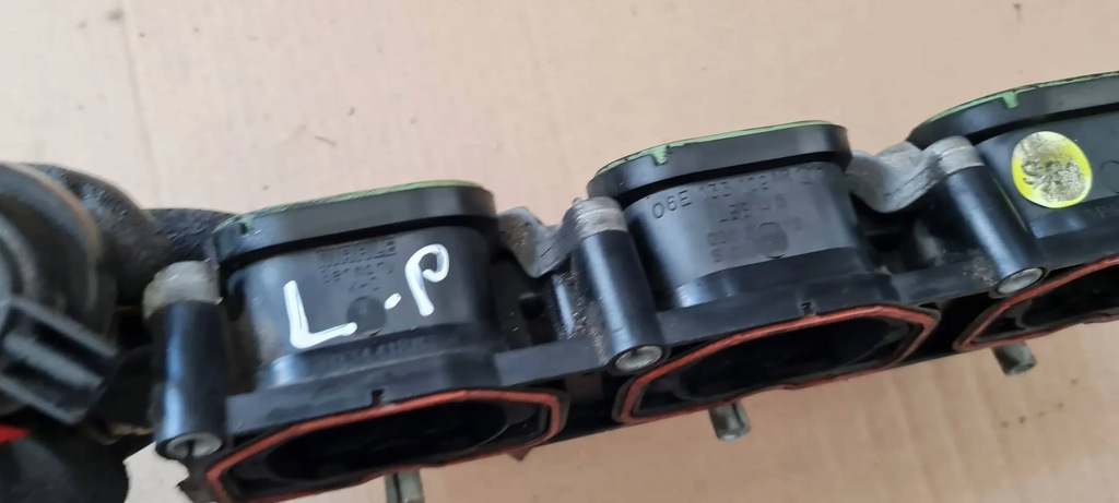 фото №11, Sq5 8r q5 коллектор всасывающий левый 3.0 tfsi 06e133109ar s4 b8 s5 a6 c7 a7