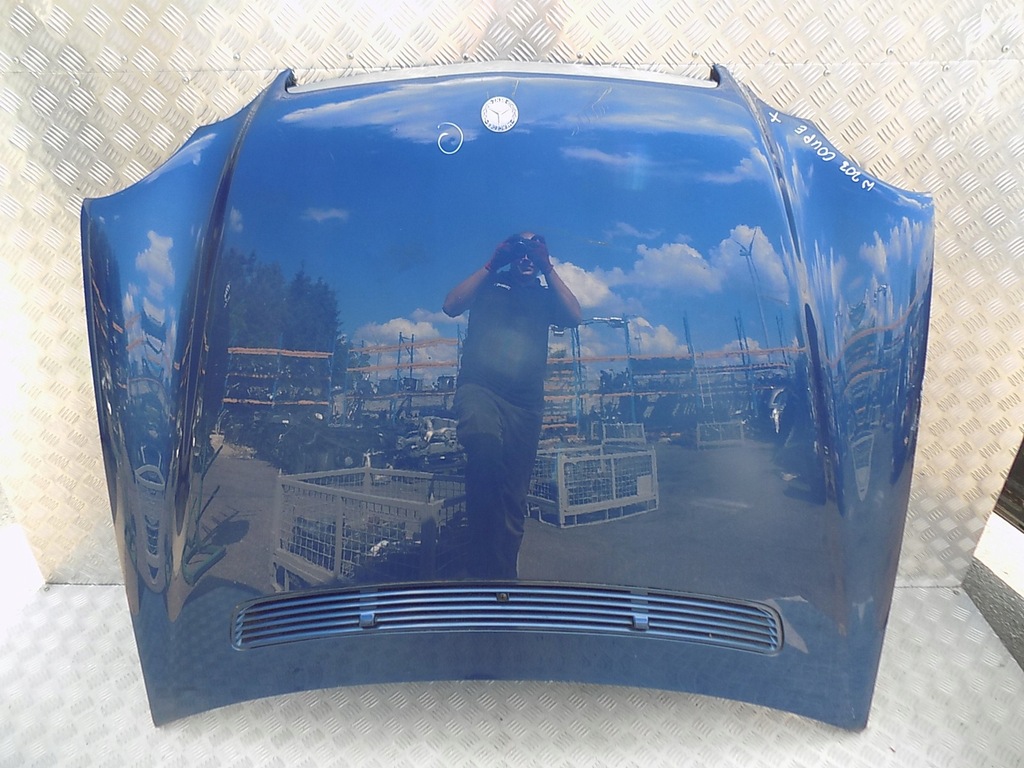 фото №1, Mercedes w203 coupe капот крышка двигателя