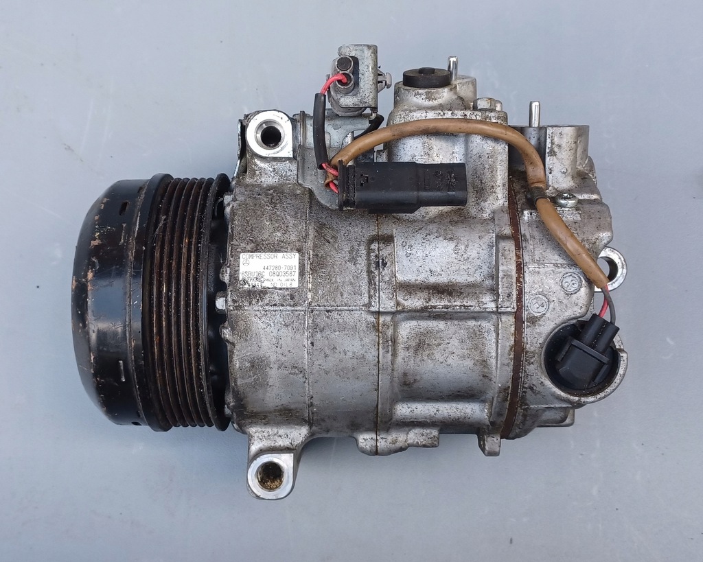 фото №1, Компрессор кондиционера mercedes w204 447280-7091