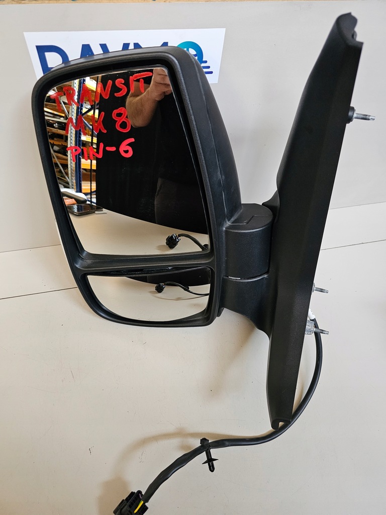 фото №1, Дзеркало ліва ford transit mk8 8 viii 6 pin europa