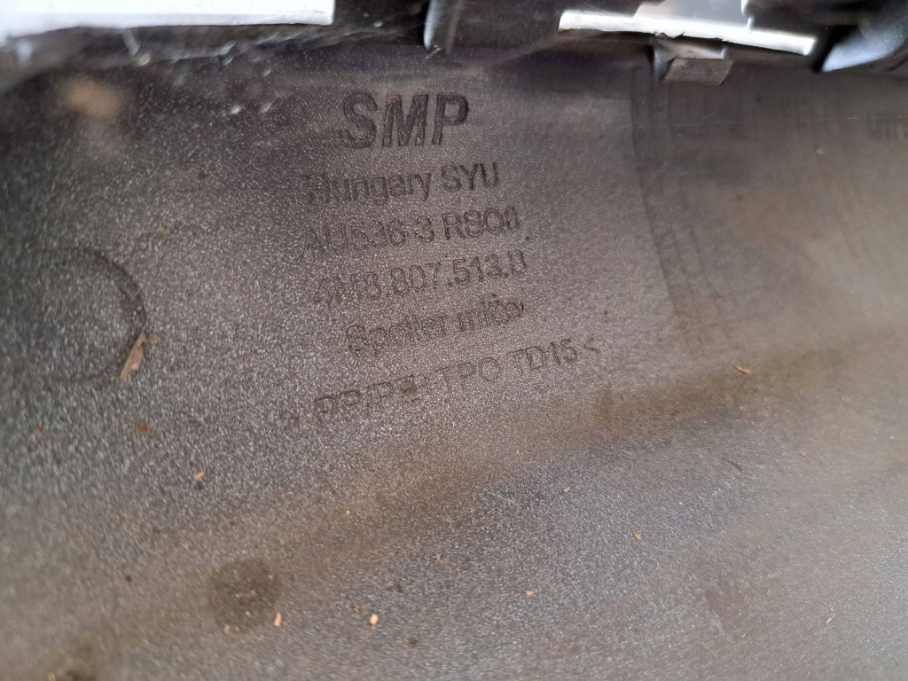 фото №9, Спойлер бампера бампер перед передний audi rs q8 rsq8