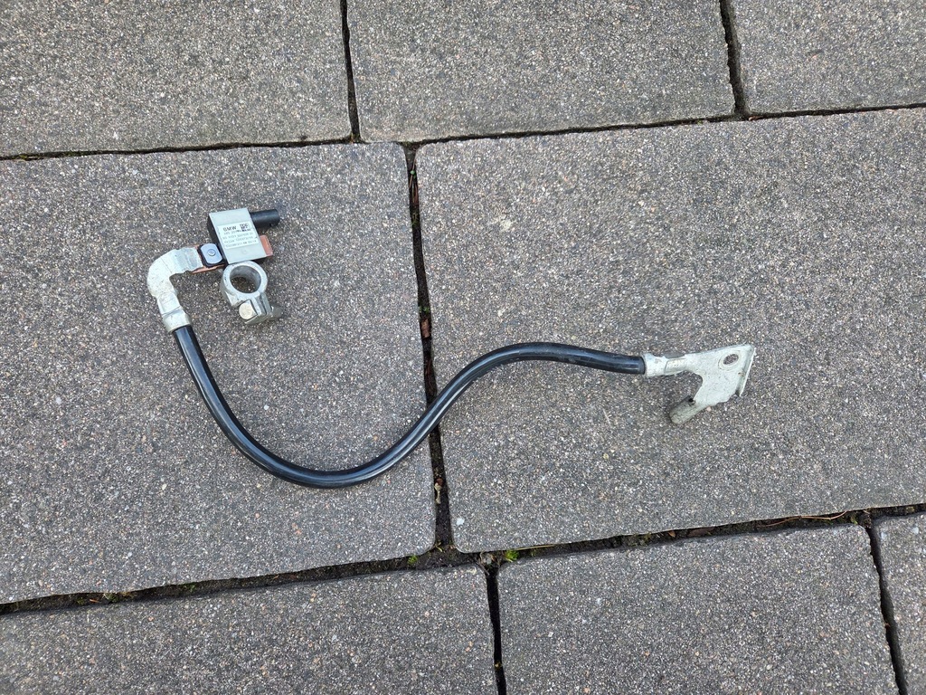 фото №1, Mini cooper f55 f56 f57 клемма минусовая+ шланг 9331698